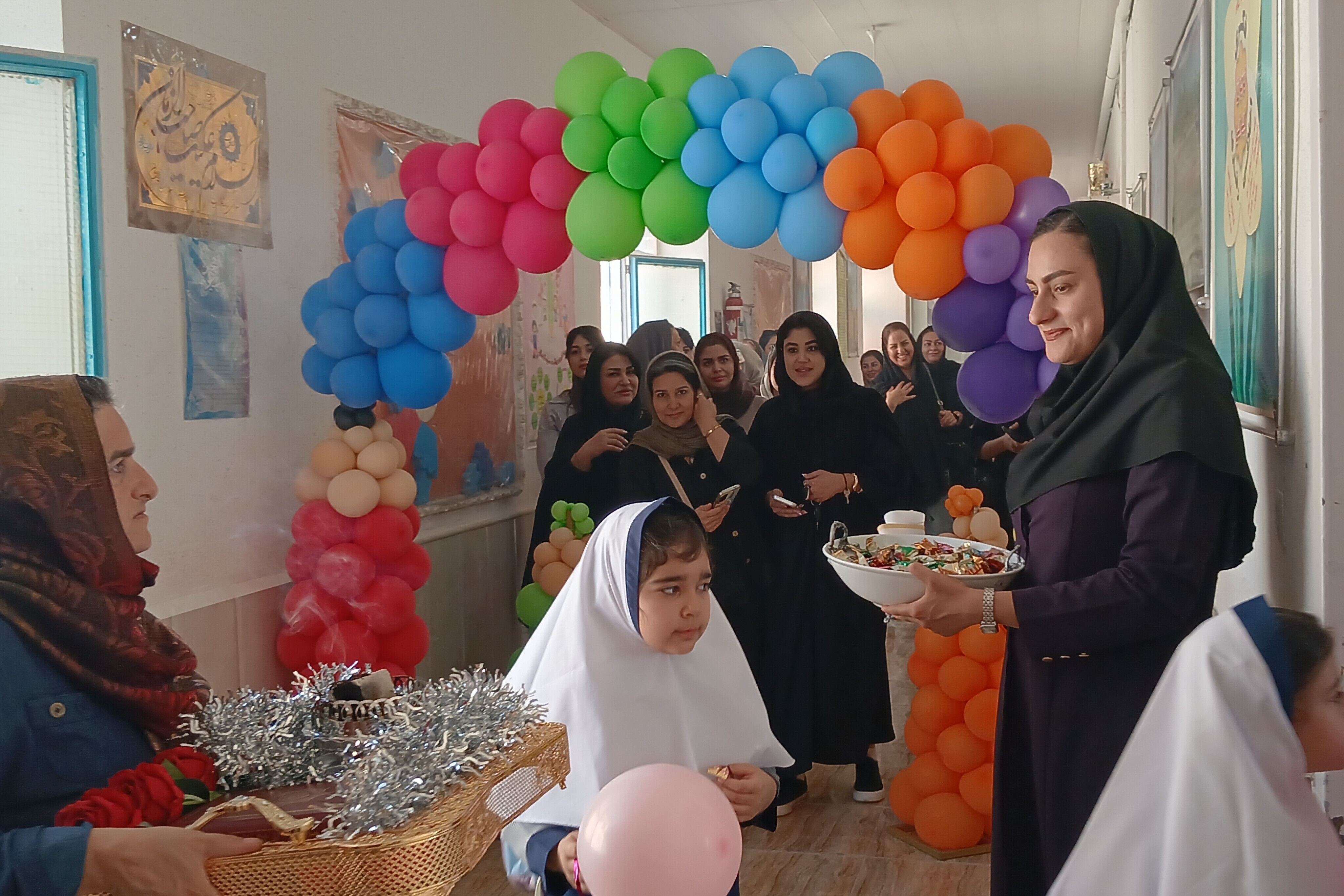 آغاز سال تحصیلی در دبستان نعمت‌الهی آباده