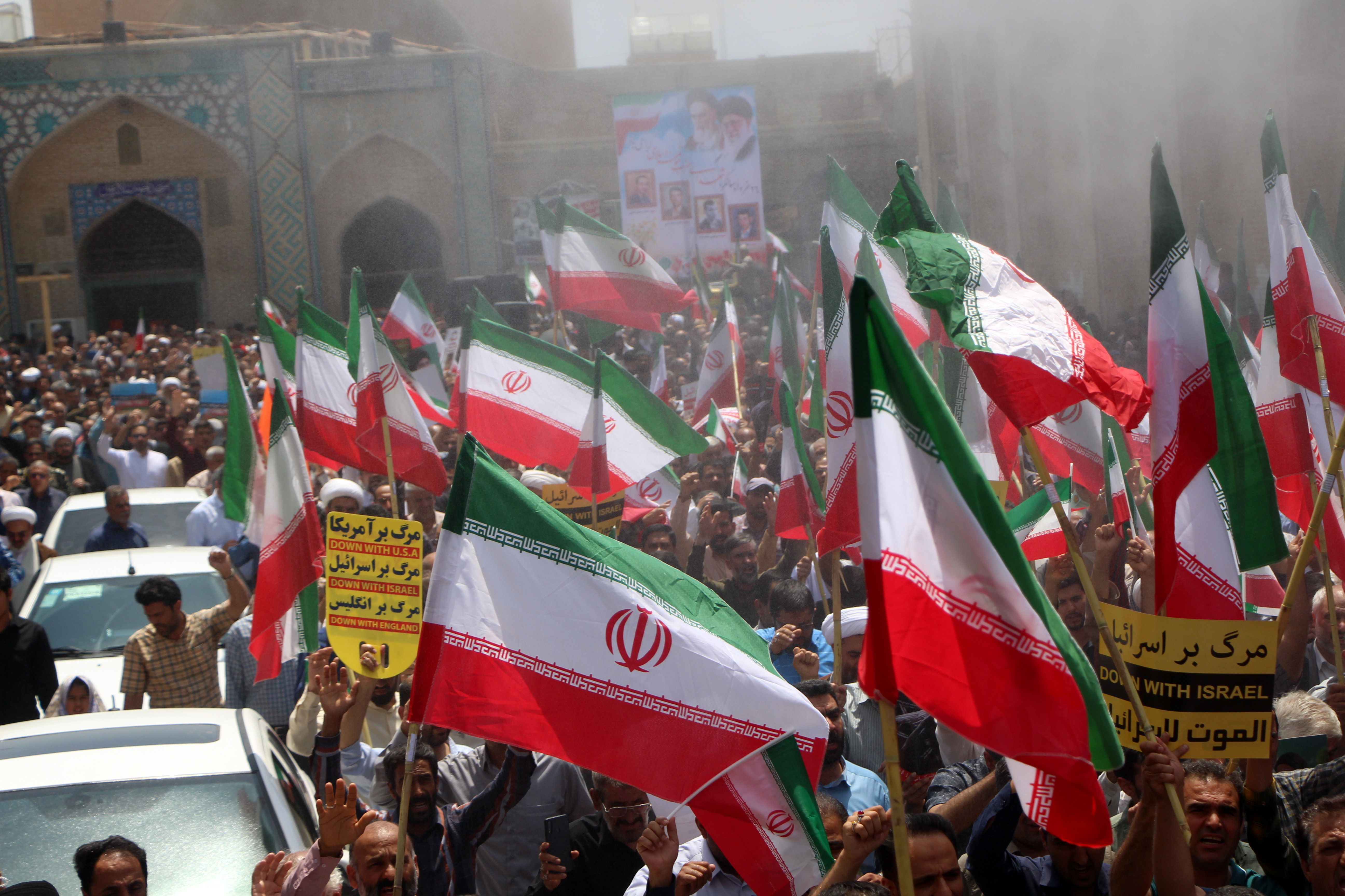 خروش یزدی‌ها برای انتقام از رژیم صهیونیستی