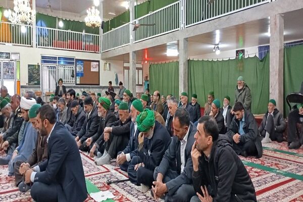 اقامه نماز جمعه در شهر بار نیشابور