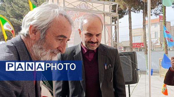 افتتاحیه آموزشگاه ۱۲ کلاسه‌ یاسمن خاکباز ۲ شهرستان نیشابور