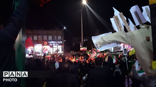حضور گسترده و پرشور مردم انقلابی نیشابور در مراسم شهادت رهبر شهید