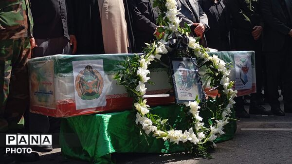 تشیع پیکر شهید محمد عباسی در گرگان