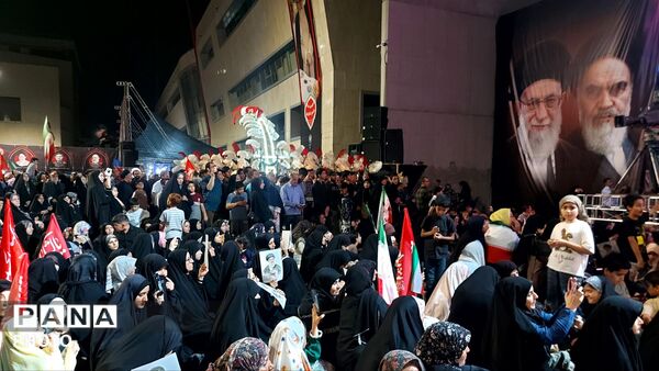 مراسم «اربعین قرآنی‌ترین رهبر جهان اسلام» در میدان شهدا مشهد 