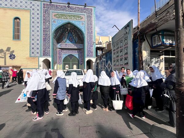 استقبال دانش‌آموزان مدرسه هدی یک از «طرح شمیم»