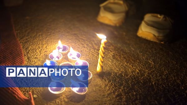 مراسم شام غریبان در شهرستان لنده