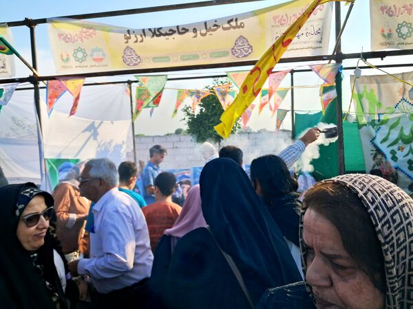 مهمانی پدرانه به‌مناسبت عید غدیر در قائمشهر