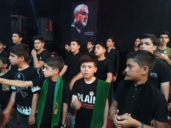 سوگواره احلی من‌‌العسل با حضور دانش‌آموزان آذرشهری 
