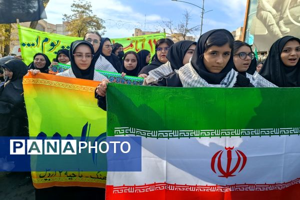 حماسه باشکوه یوم ا... ۱۳ آبان در استان اردبیل 