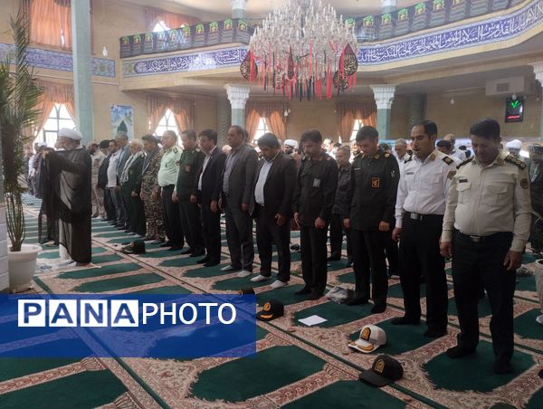 میز خدمت آموزش و پرورش باخرز در نماز جمعه