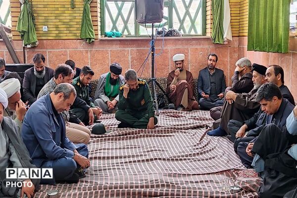 مراسم عزاداری شهادت امام جعفر صادق علیه السلام در حسینیه شهربار