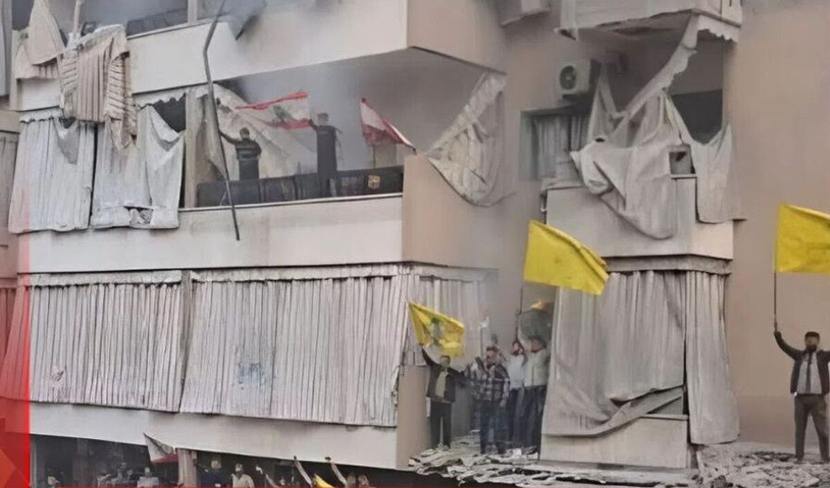 در حمله به ضاحیه بیروت ۵ نفر شهید و ۲۸ نفر زخمی شدند