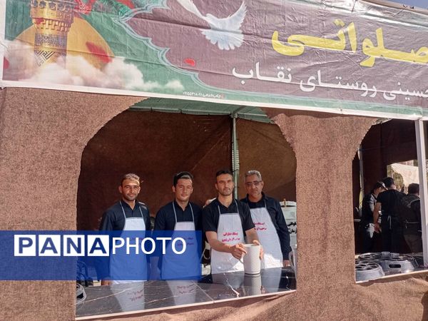 برپایی موکب اربعینی در خلیل آباد