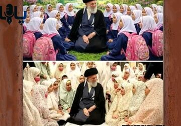 اربعین شهادت قائد شهید اسلام و دختران میناب 