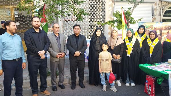 جشن وحدت و ولایت با حضور پرشور دانش‌آموزان اسکو