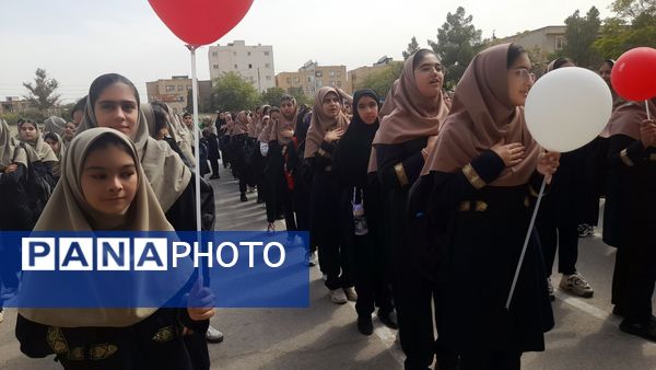 آیین بازگشایی مدارس در دبیرستان نورالهدی 