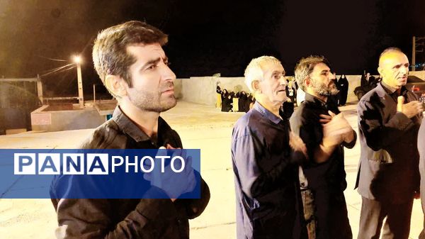 مراسم عزاداری و سینه‌زنی شب دوم محرم در شهرستان مارگون