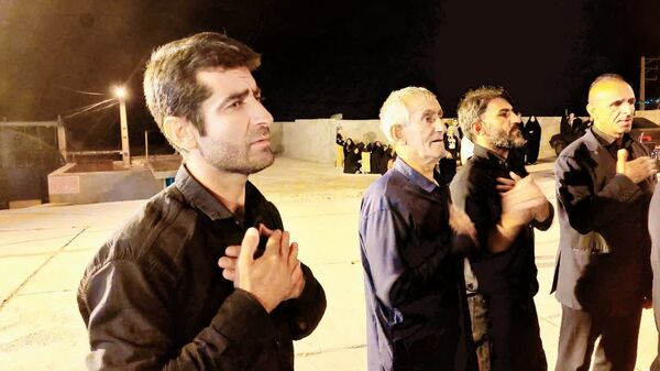 مراسم عزاداری و سینه‌زنی شب دوم محرم در شهرستان مارگون