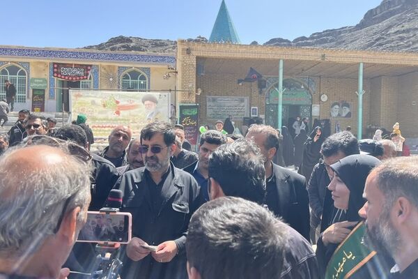 آیین بزرگداشت سالروز شهادت ششمین امام در آستان مقدس امامزاده اسماعیل(ع)