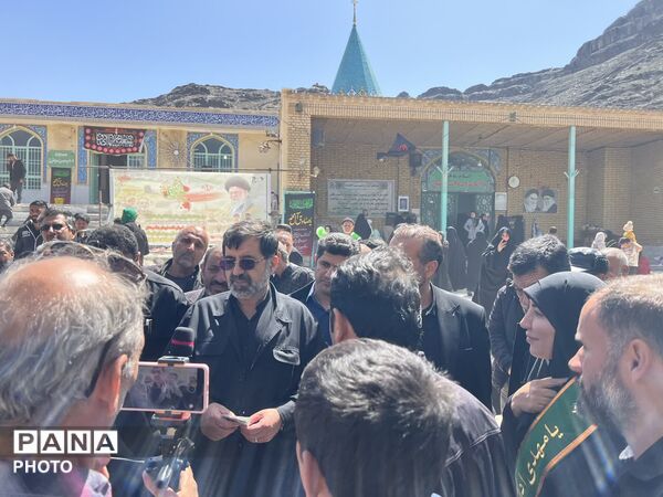 آیین بزرگداشت سالروز شهادت ششمین امام در آستان مقدس امامزاده اسماعیل(ع)