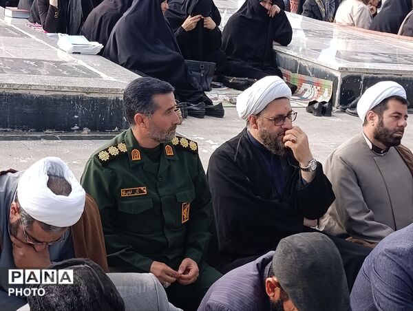 مراسم دعای عرفه در اهر