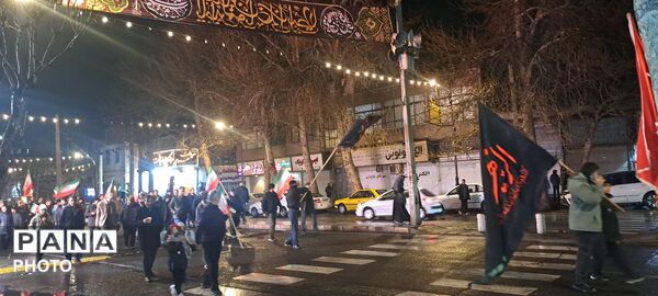 ایستادگی مردم کرج مقابل دشمنان متجاوز آمریکایی_صهیونی
