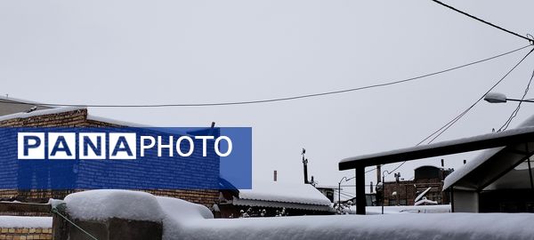 اولین بارش برف در سال ۱۴۰۳  در نیشابور