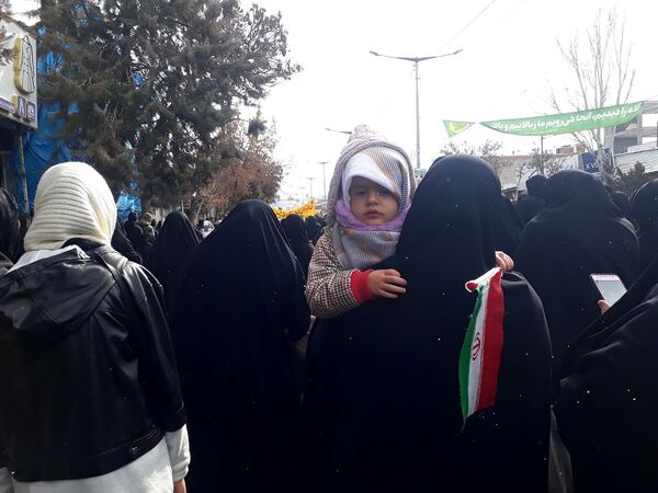 جلوه‌هایی از حماسه آفرینی مردم شیروان در راهپیمایی ۲۲ بهمن 