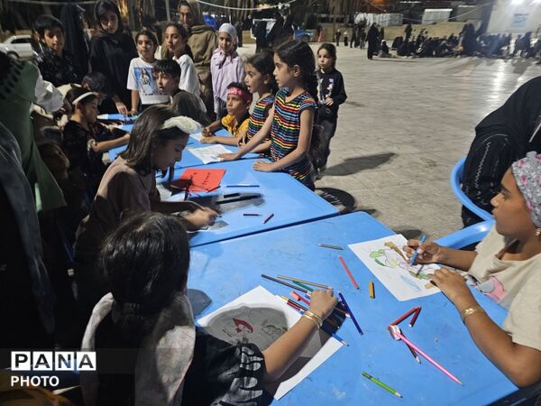 موکب سازمان دانش‌آموزی حاجی‌آباد؛ میعادگاهِ خدمت به جاماندگانِ اربعین
