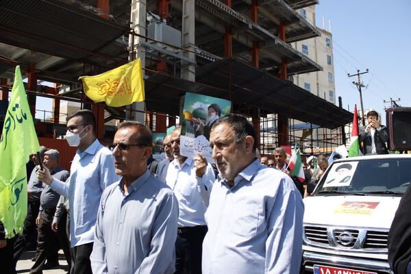 راهپیمایی روز جهانی قدس در گچساران