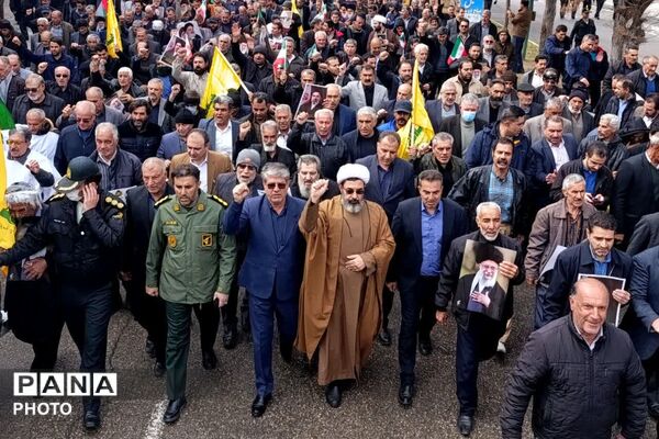 راهپیمایی روز جهانی قدس در اسلام آباد غرب