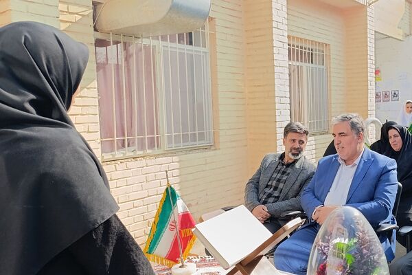 افتتاحیه نمازخانه مدرسه دخترانه قدس منطقه چهاردانگه