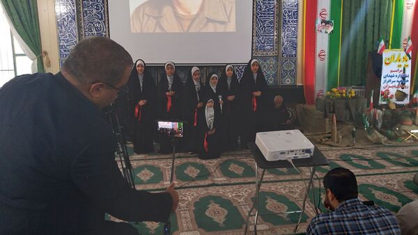 مراسم باشکوه یادبود شهدای روستای دیزان طالقان