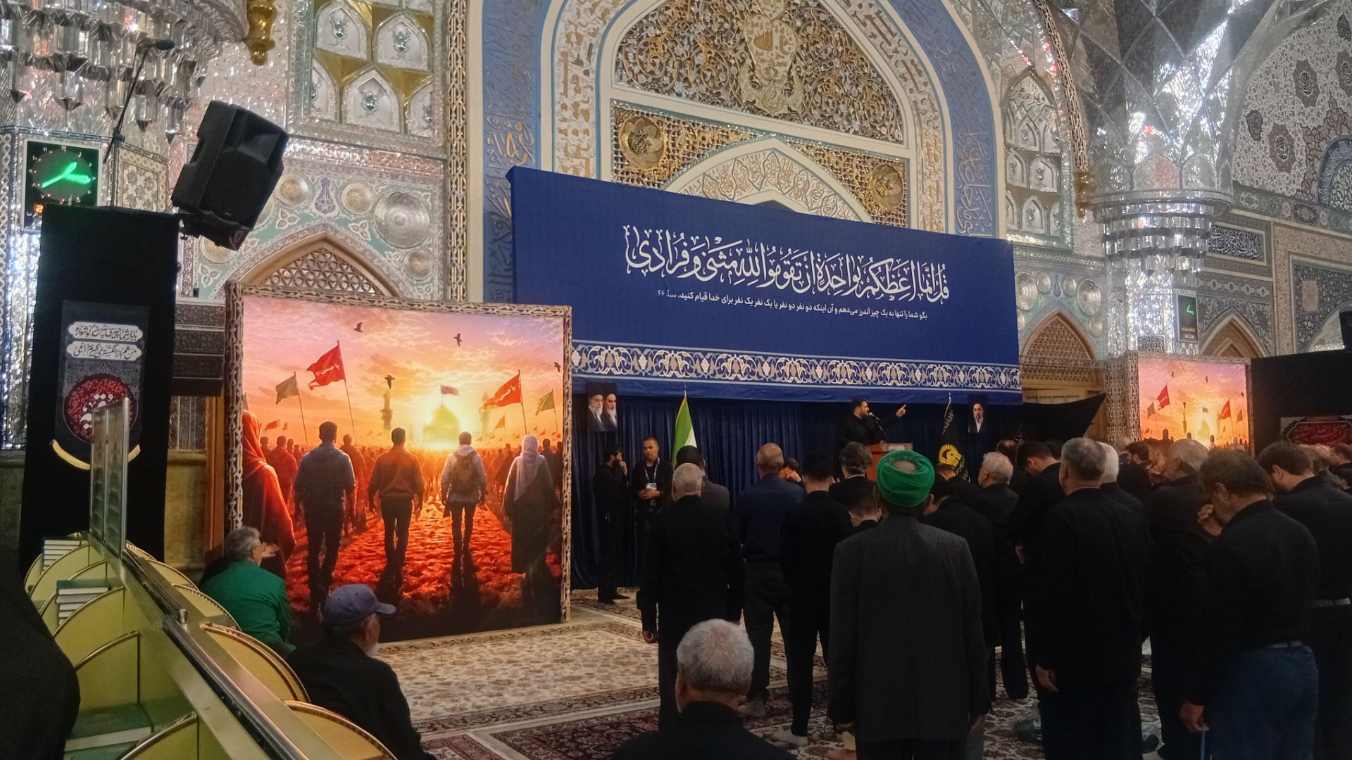 از کربلا تا خراسان؛ تپشِ یک دل در دو حرم