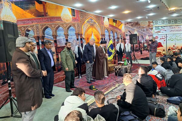 بدرقه کاروان راهیان نور دانش‌آموزی شهرستان پردیس
