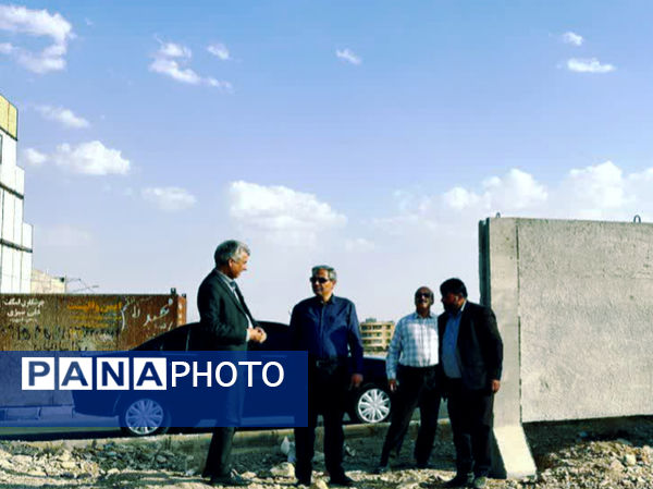 بازدید فرماندار شهرستان کاشمر از پروژه‌های عمرانی آموزش و پرورش شهرستان کاشمر 