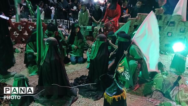 شام غریبان و خیمه‌سوزان در سرتشنیز