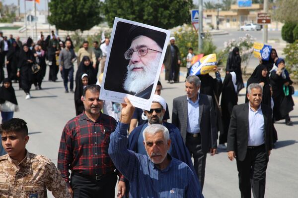 راهپیمایی روز قدس در تنگستان