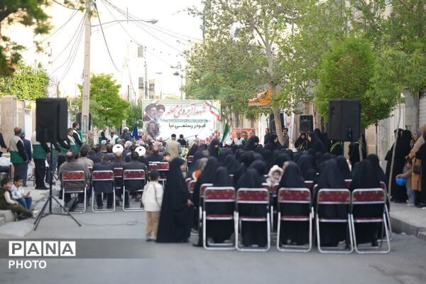 مراسم خادم الحسین شهید ابوذر رستمی‌نیا در کرج