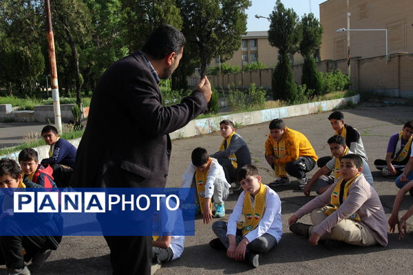 روز آخر و اختتامیه دوازدهمین پیش اردوی ملی پیشتازان پسر در زنجان 