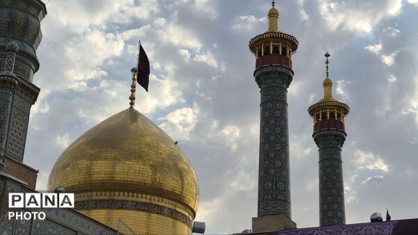 حرم خواهر امام مهربانی غرق در اندوه برادرشد