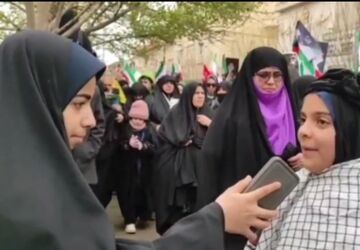 ایران مقتدر و عزتمند با حضور مردم در صحنه