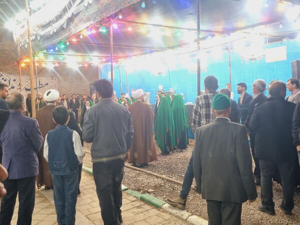 حضور پررنگ خانواده های خلیل آبادی در مراسم ولادت حضرت ولی عصر(عج)