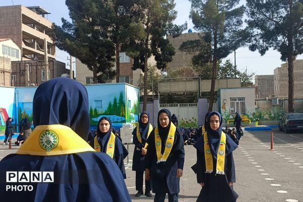 المپیاد ورزشی درون‌مدرسه‌ای در دبیرستان شهید بهرامی