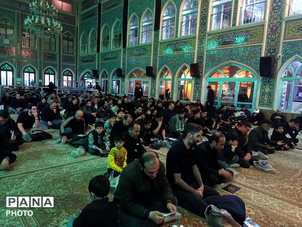 مراسم احیا شب های قدر در تکیه ابوالفضلی نیشابور 