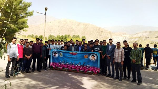 بازدید دانش آموزان پایه دهم دبیرستان شاهد ابوذر غفاری از سد اردوگاه باغرود 