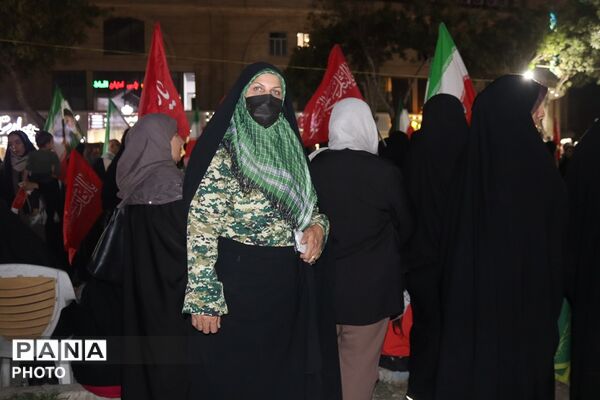 رزمایش اقتدار با حضور گردان‌های جانفدا در نسیم‌شهر