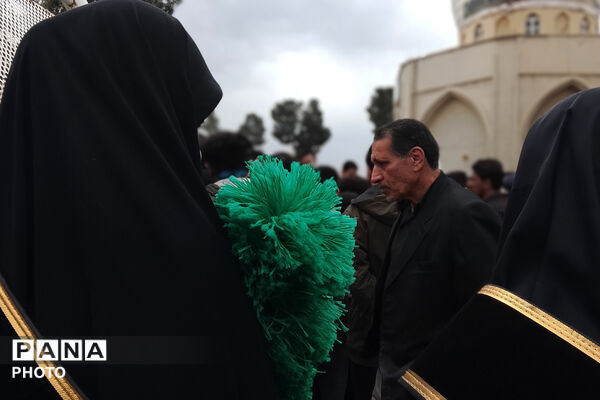 مراسم تشیع شهید جوان یوسف‌آباد