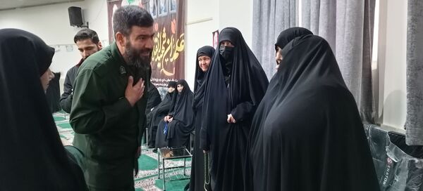 مراسم شهادت حضرت ام البنین در مسجد حضرت محمد (ص) برگزار شد