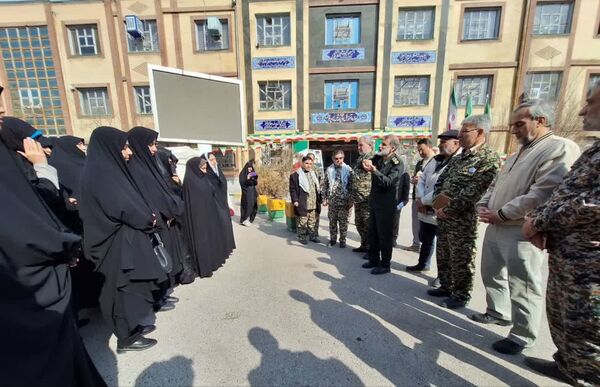 رزمایش گردان بیت المقدس گروهان 3 فرهنگیان سپاه امام رضا(ع) در ناحیه۶ مشهد