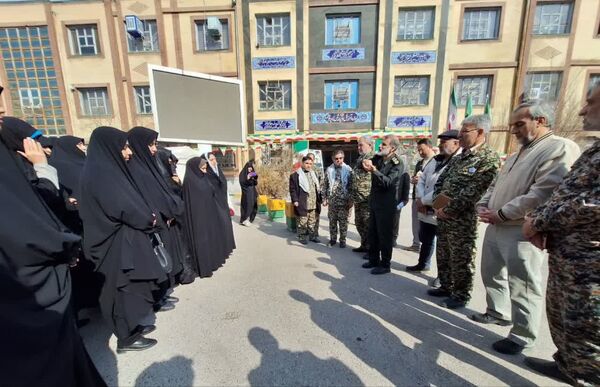 رزمایش گردان بیت المقدس گروهان 3 فرهنگیان سپاه امام رضا(ع) در ناحیه۶ مشهد
